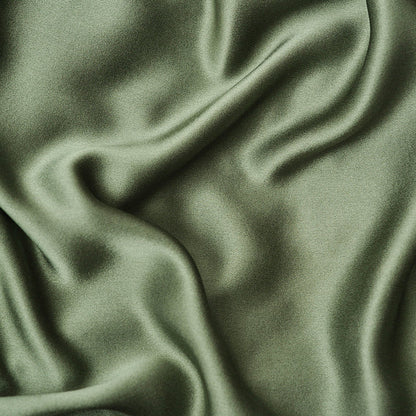 Taie d'oreiller 100% pure soie de mûrier - Vert sauge