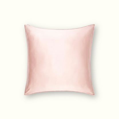 Taie d'oreiller 100% pure soie de mûrier - Rose poudré